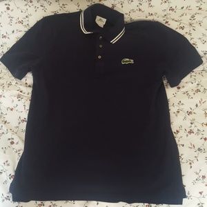 Lacoste navy shirt